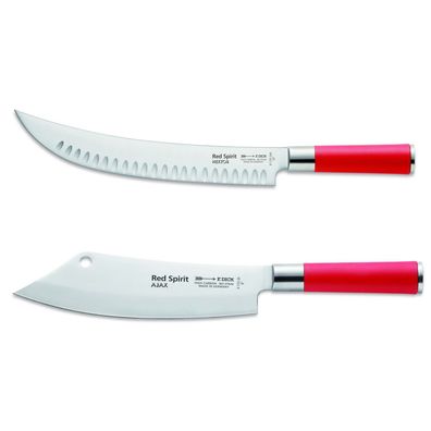 Dick Messer Set 2 tlg. mit Zerlegemesser Hektor & Kochmesser Ajax Red Spirit