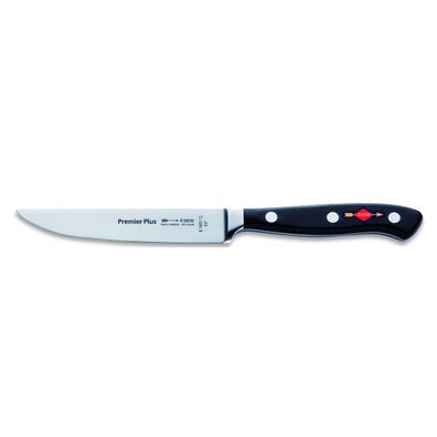 Dick Steakmesser 12 cm mit Wellenschliff & breiter Klinge