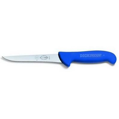 Fr. Dick ErgoGrip Ausbeinmesser 13 cm blau steif Fleischermesser Schlachtmesser
