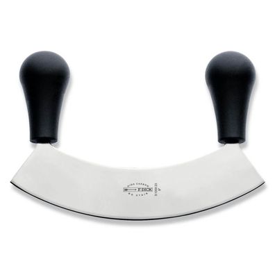 Dick Wiegemesser 23 cm einschneidig mit zwei Kunststoffgriffen