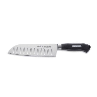 Fr. Dick ActiveCut Santokumesser 18 cm Uni-Küchenmesser Kochmesser Kullenschliff