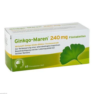 Ginkgo-Maren 240mg Filmtabletten