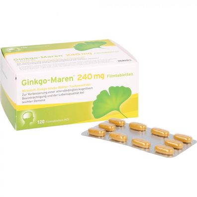 Ginkgo-Maren 240mg Filmtabletten