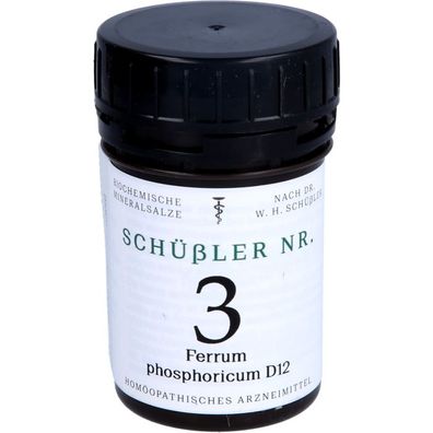 Schüssler Nr. 3 Fer. phos. D12