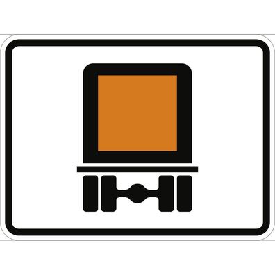 Nur kennzeichnungspflichtige Kraftfahrzeuge mit..., Symbolschild, StVO