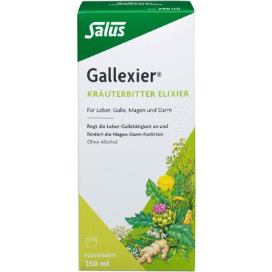 Gallexier Kräuterbitter Elixier Salus