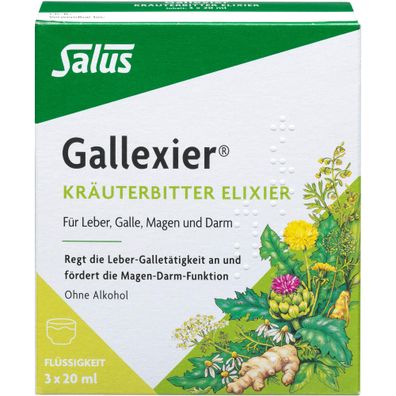 Gallexier Kräuterbitter Elixier Salus