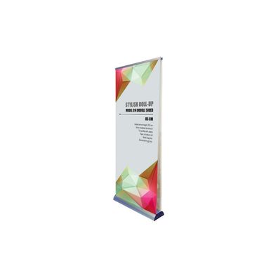 Stylish Roll-up, doppelseitig, 85 cm, Alu