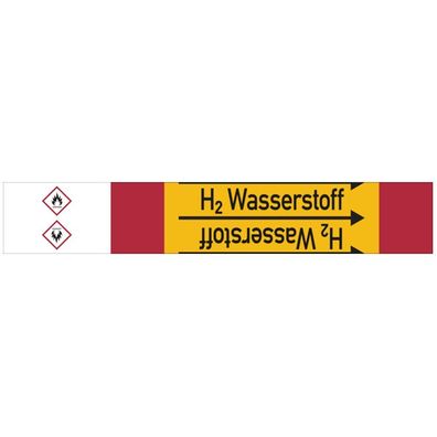 Rohrleitungsband, H2 Wasserstoff, Rolle = 33 m