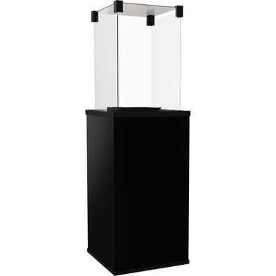 Terrassenheizer Patio Mini Quarzsinter Nero Assoluto manuelle Steuerung 8,2kW