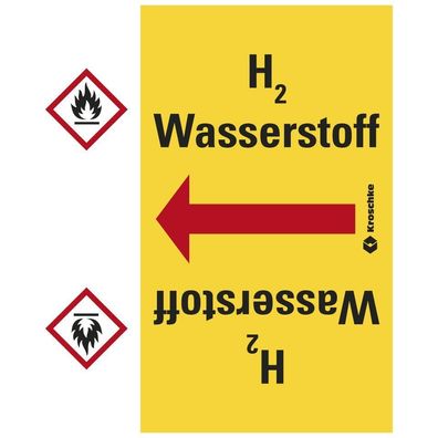 Rohrleitungsband H2 Wasserstoff, praxisbewährt, ab 33m/ Rolle