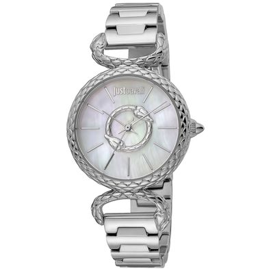 Just Cavalli Uhr JC1L148M0045 Damen Armbanduhr Silber