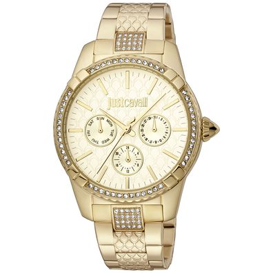 Just Cavalli Uhr JC1L173M0055 Damen Armbanduhr Gold