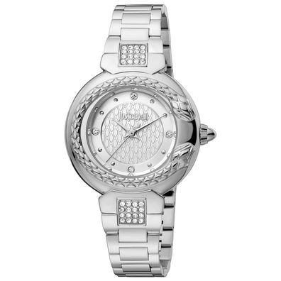 Just Cavalli Uhr JC1L174M0045 Damen Armbanduhr Silber