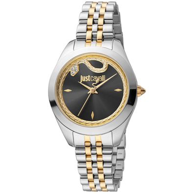 Just Cavalli Uhr JC1L210M0305 Damen Armbanduhr Silber