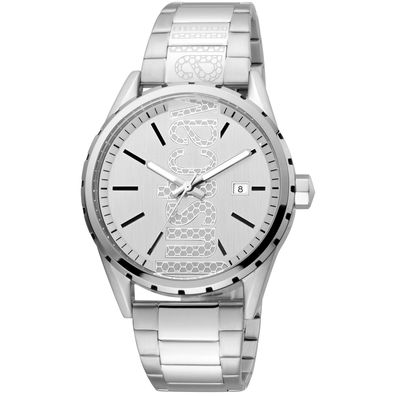 Just Cavalli Uhr JC1G082M0055 Herren Armbanduhr Silber