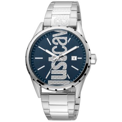 Just Cavalli Uhr JC1G082M0065 Herren Armbanduhr Silber