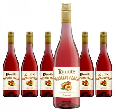 6 x Riunite Moscato Peach