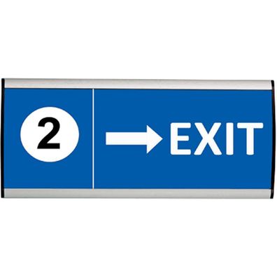Tér-/ Wandschild 105x400mm