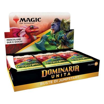 Magic the Gathering Dominaria unita Jumpstart-Booster Display (18) italienisch