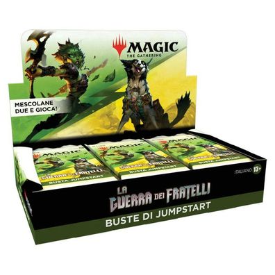 Magic the Gathering La Guerra dei Fratelli Jumpstart-Booster Display (18) italienisch