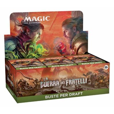 Magic the Gathering La Guerra dei Fratelli Draft-Booster Display (36) italienisch