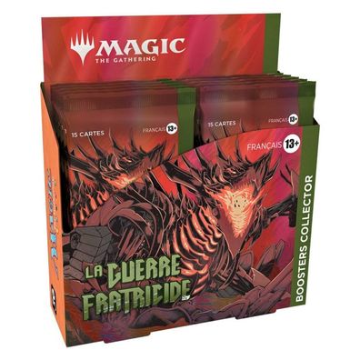 Magic the Gathering La Guerre Fratricide Sammler Booster Display (12) französisch