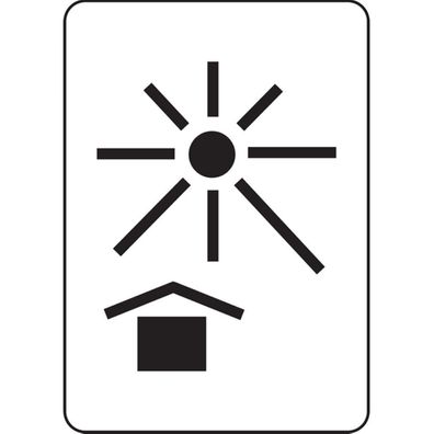 Verpackungsetiketten, Vor Hitze und Sonneneinstrahlung schétzen