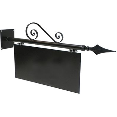 Hang Sign Antique, Schild fér Wandmontage, schwarz