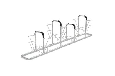 Dreifke&reg; Fahrrad Anlehnbégel 6108 | beidseitig | Fahrradständer fér 8 Fahrräder