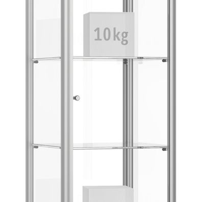 Dreifke&reg; Factory Vitrine 100 | fér Innen | 500x2000x500mm | abschließbar