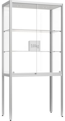 Dreifke&reg; Factory Vitrine 300 | fér Innen | 1000x2000x500mm | abschließbar