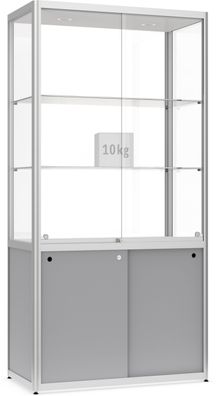 Dreifke&reg; Factory Vitrine 500 | fér Innen | 1000x2000x500mm | abschließbar