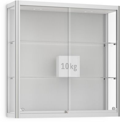 Dreifke&reg; Factory Vitrine 600 | fér Innen | 1000x1000x300mm | abschließbar