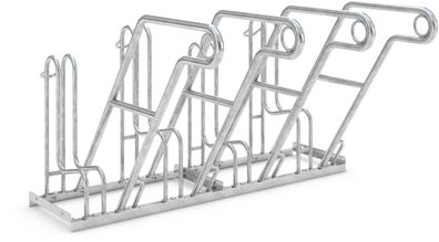 Dreifke&reg; Anlehnparker 4604 | Fahrradständer fér einseitiges Parken von 4 Fahrräd