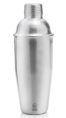 Cocktail-Shaker 700 ml Edelstahl matt 3-teilig Bar Mixer Cocktailset mit Barsieb