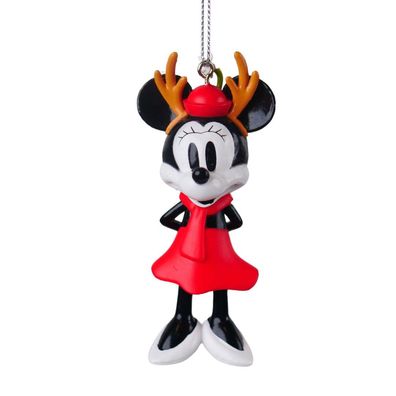 3D Ornament Minnie 4x4x9 cm Weihnachtsornament Disney