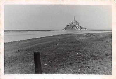 Blick auf Le Mont St. Michels Frankreich