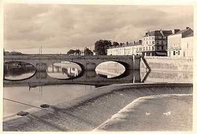 Brücke in Laval Frankreich Foto 2. WK