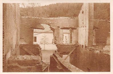 Zerstörte Haus bei Charleville Frankreich