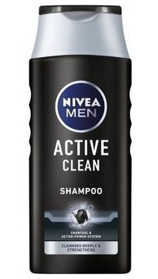 Nieva Herren Haarshampoo Activ Clean, 400 ml - Intensive Reinigung