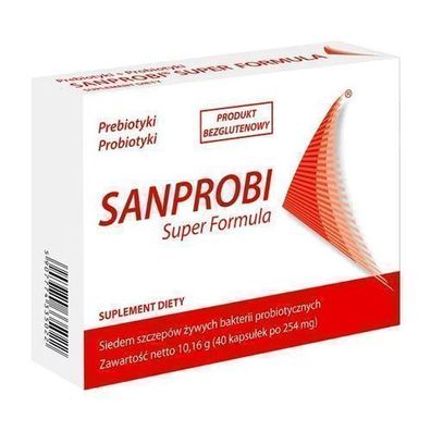 Sanprobi Super Formula Probiotisch Darmflora Lactobacillus Probiotikum 40 Kapsel