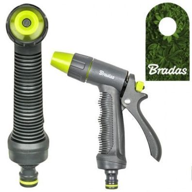 Gartenbrause Spritze Sprühpistole Spritzpistole LIME LINE SOFT BRADAS 2099