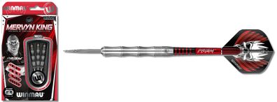 Winmau Mervyn King Steeldart Silver Colour 1071 22 g und 26 g