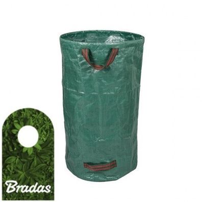 Laubsack 120L faltbarer Gartensack Rasensack Gartenabfallsack BRADAS