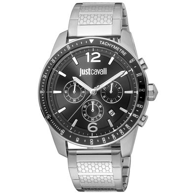 Just Cavalli Uhr JC1G204M0055 Herren Armbanduhr Silber