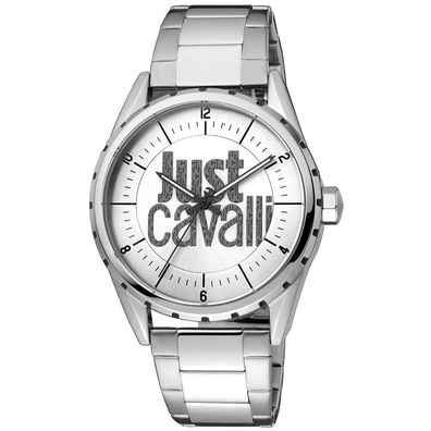 Just Cavalli Uhr JC1G207M0045 Herren Armbanduhr Silber