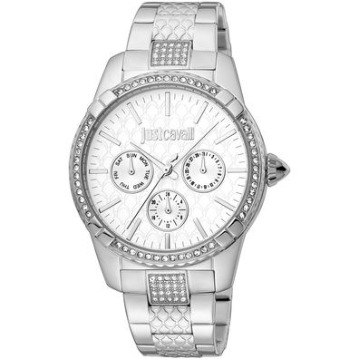 Just Cavalli Uhr JC1L173M0045 Damen Armbanduhr Silber