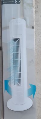 Silvercrest Ventilator Tower Turmventilator Turmlüfter "STV 50 I1" weiss