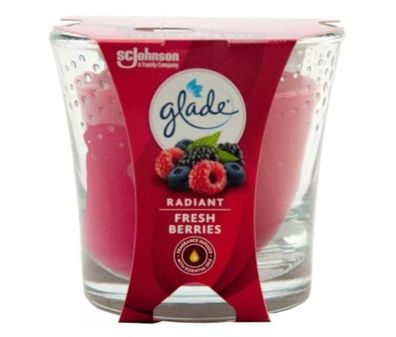 DE) Glade Å?wieczka Zapachowa Radiant Fresh Berries, 129g (PRODUKT Z Niemiec)